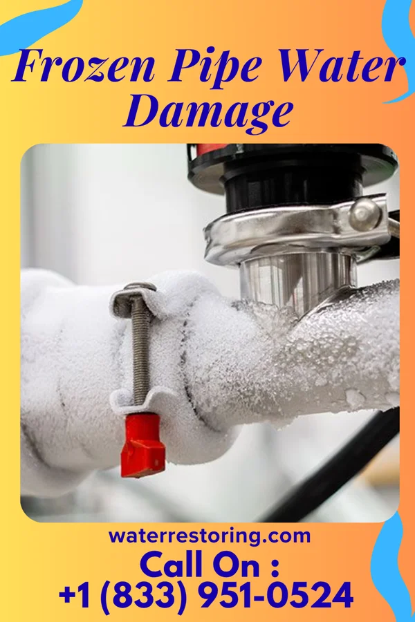 Frozen Pipe Water Damage in Dickey, ND